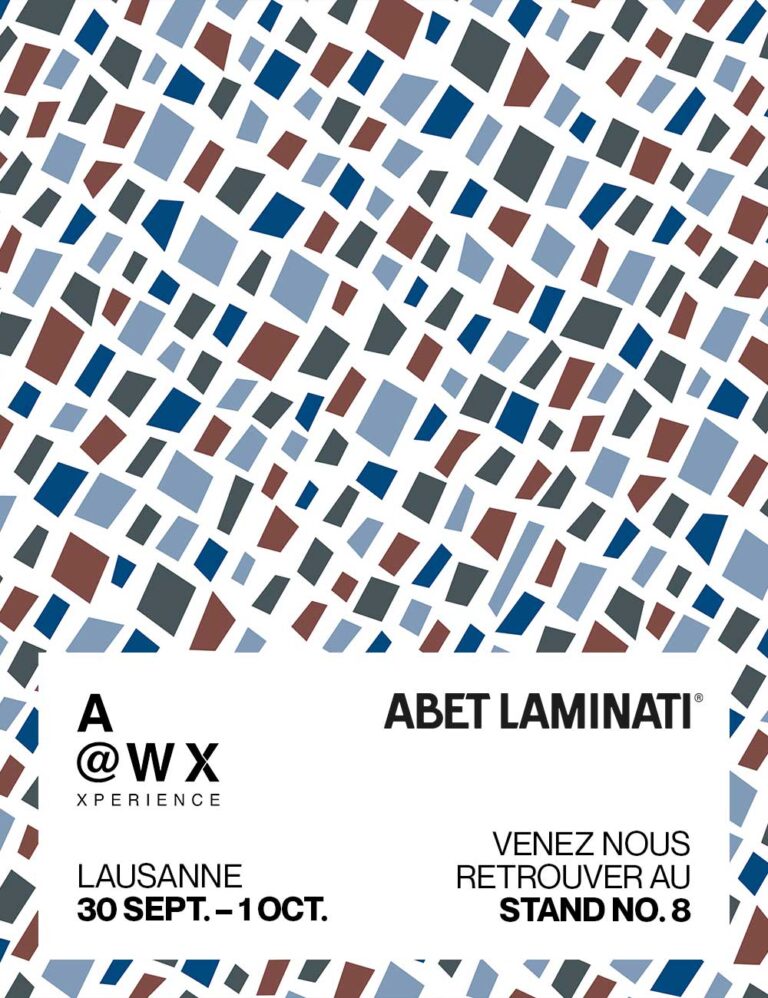 Abet Laminati auf der Architect@Work Lausanne 2026